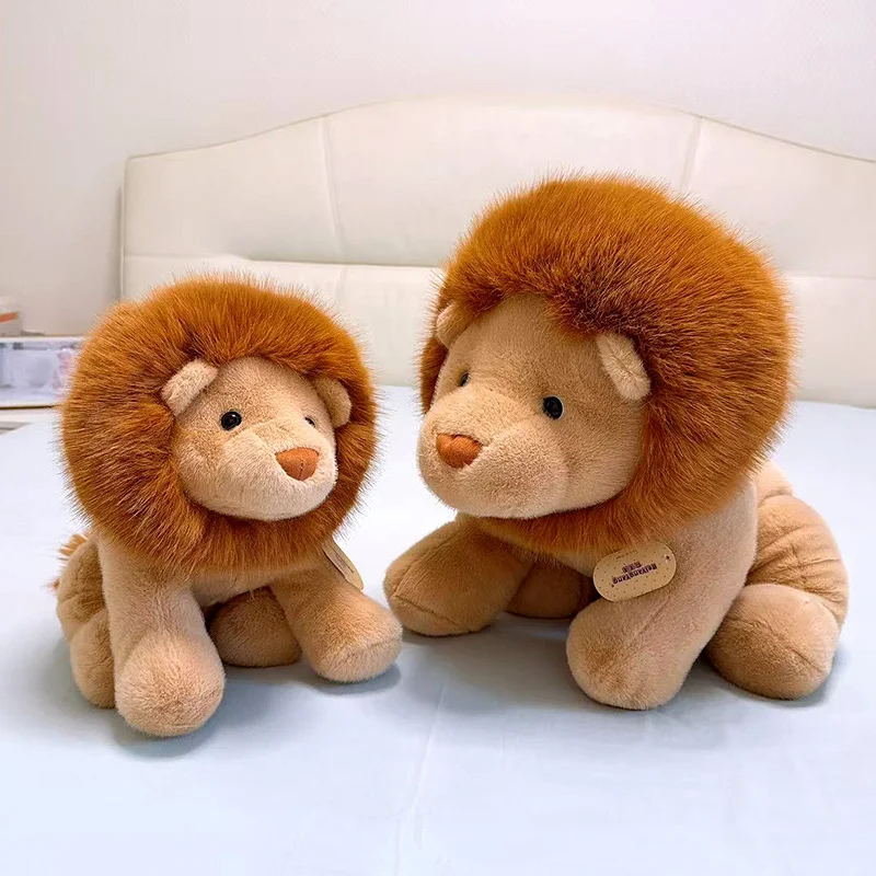30-55 cm Super Weiche Kawaii Löwe Plüsch Spielzeug Kuscheltiere Cartoon Nette Löwe Puppen Spielzeug für Kinder Zimmer decor Jungen Geburtstag Geschenke