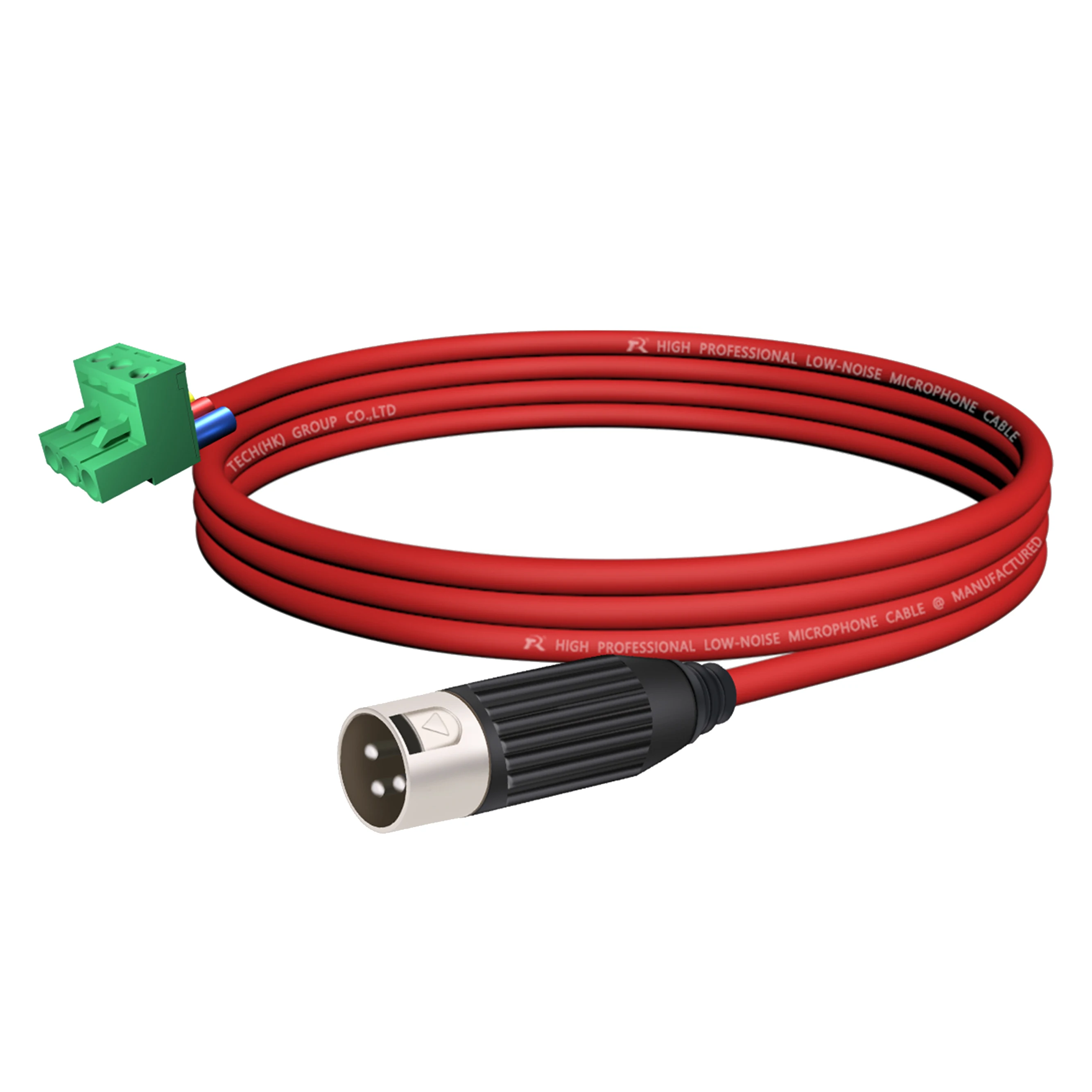Phoenix-Terminal auf 3P-XLR-Kabel, 5,08 mm 3P steckbares Terminal auf XLR-Buchse-Verbindungskabel, versilberte Nadel, für Mikrofon – Detail 8