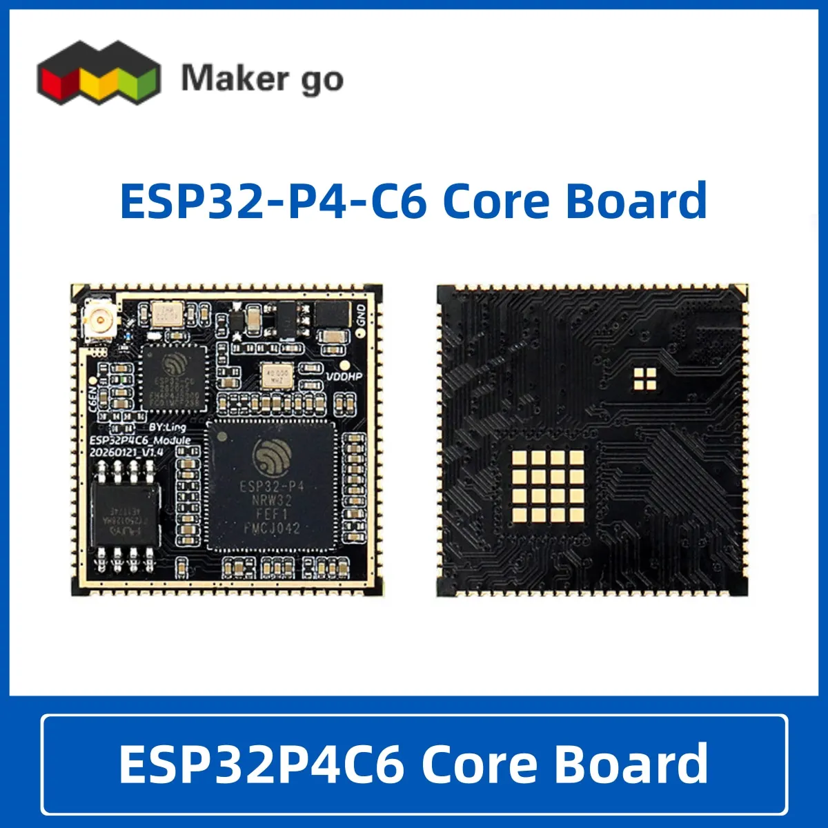 ESP32-P4-C6 Core Board V1.3 Version Chip 16M+32M Data Complete Quality Assurance
