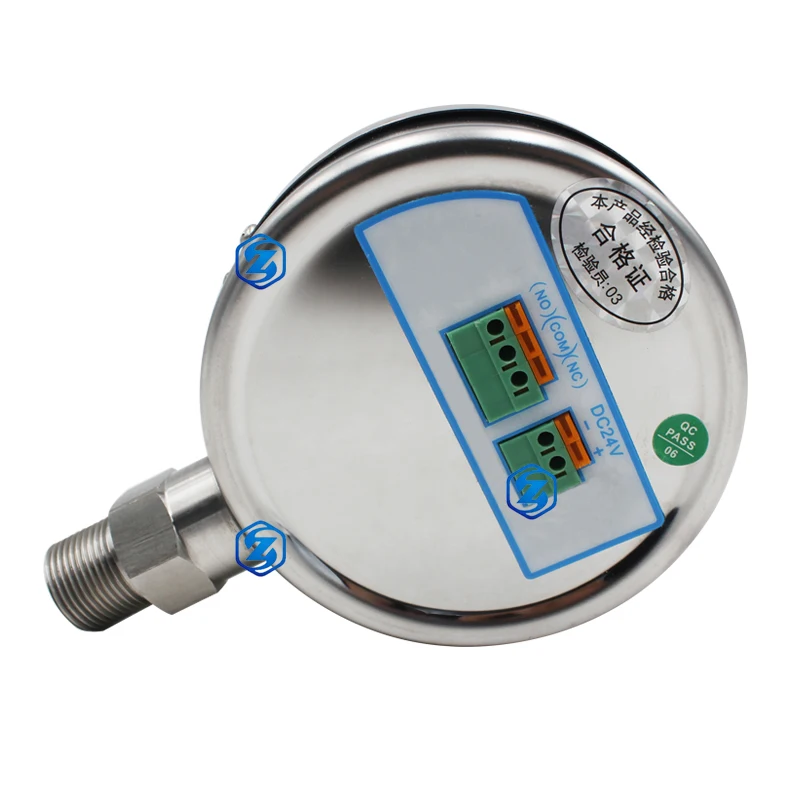 Hydraulic Air Gas Radial Digital Pressure Gauge mbar mpa 8700psi Pressure Gauge 2000 bar Electric Contact Pressure Manometer