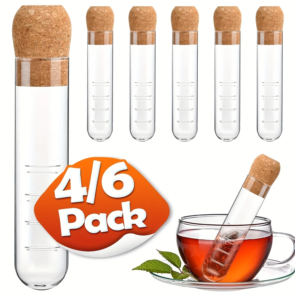 

Набор стеклянных заварочных устройств для чая, стеклянные ситечки для длиннолистового чая, прозрачные стеклянные ситечки для заварки чая, стеклянные ситечки с пробковой крышкой