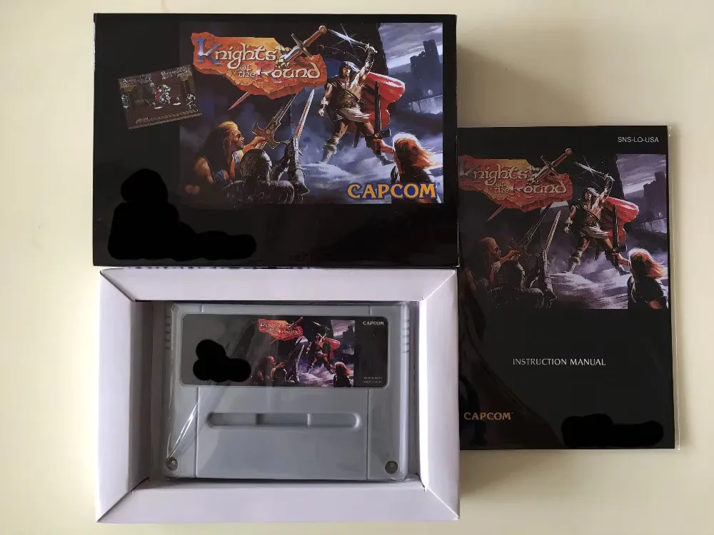 เกม 16 บิต ** อัศวินแห่งวงกลม (เวอร์ชัน PAL!!) กล่อง+คู่มือ+ตลับหมึก!! )