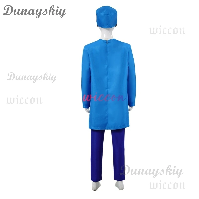 Fantasie Detective Hond Cosplay Hoed Shirt Kleding Cartoon Politieagent Hond Kostuum Vermomming Volwassen Vrouwen Mannen Rollenspel Outfits