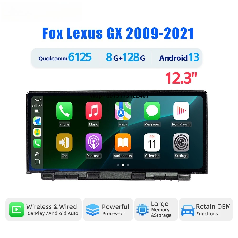 NX 2015-2017 Car DVD Player 10.25''   Android 13 with Wireless CarPlay Android Auto Interface Binarytek
