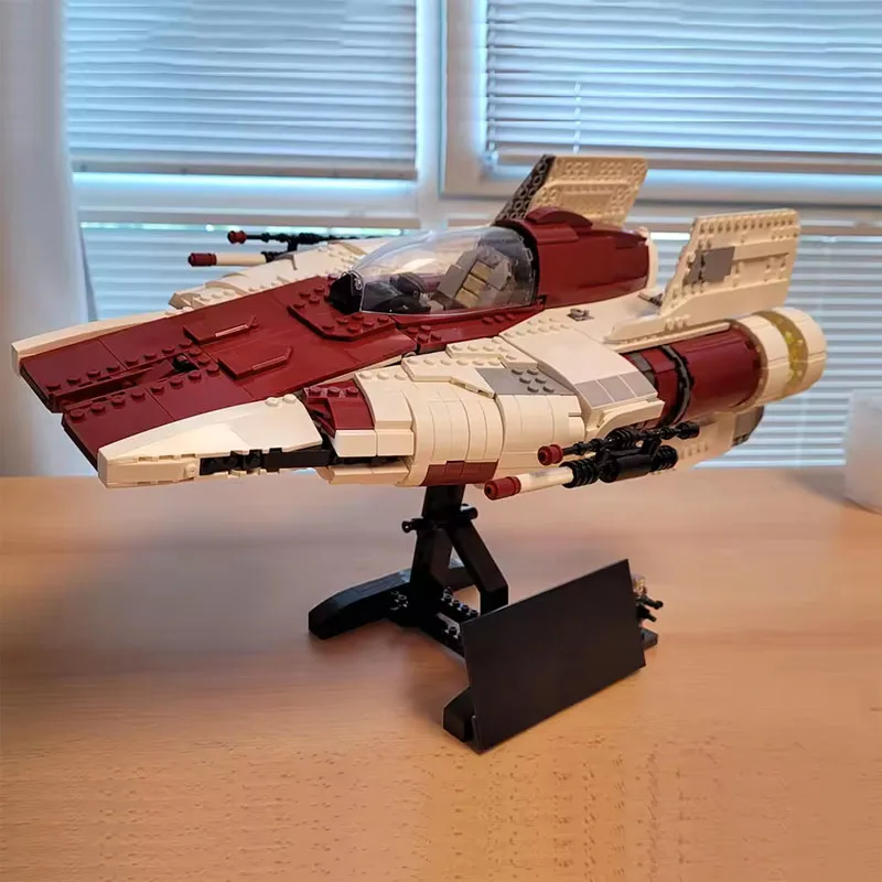 NO BOX 75275 Space War A-Wing Starfighter Star Movie Series Игрушки Строительные блоки Сборка Модель Кирпичи Детские мальчики Лучшие подарки