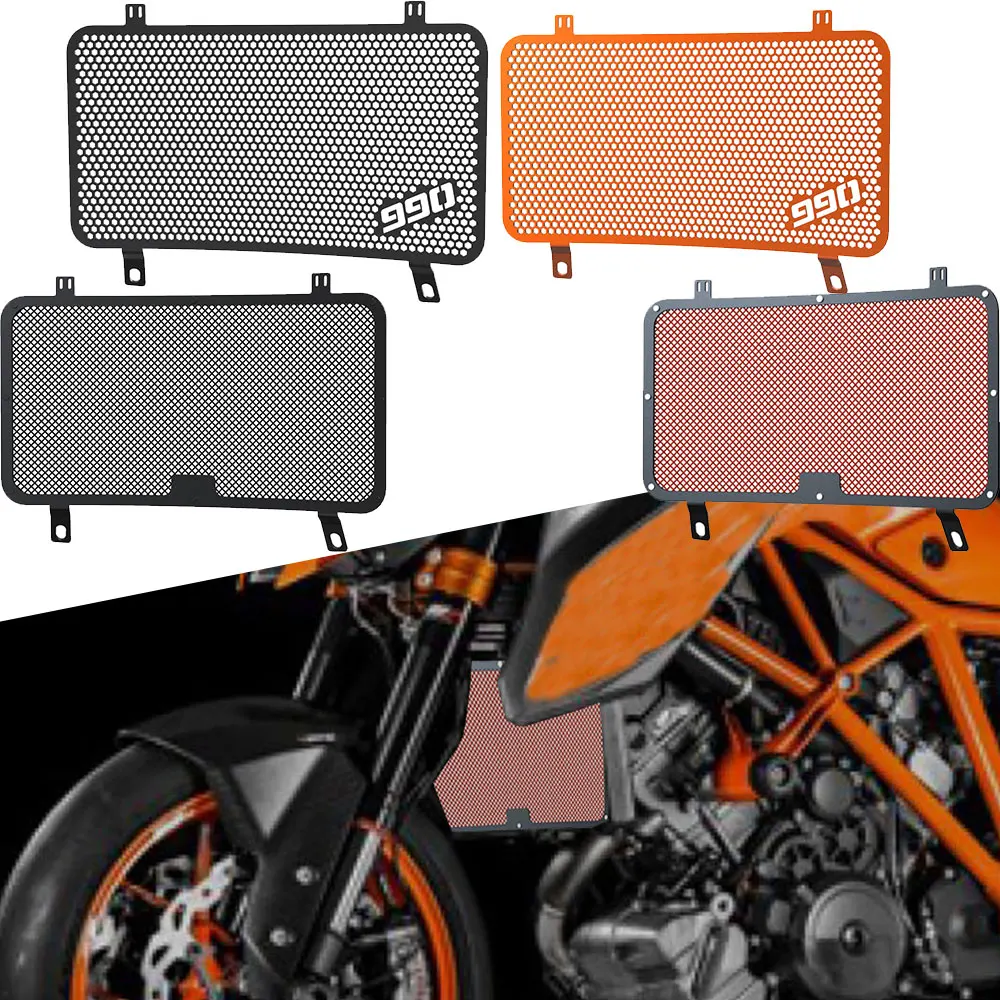 For KTM 990 Superduke 2005 2006 2007 2008 2009 2010 2011 2012 2013 990 Super Duke R 2008-2013 Moto Radiator Guard Grille Covers