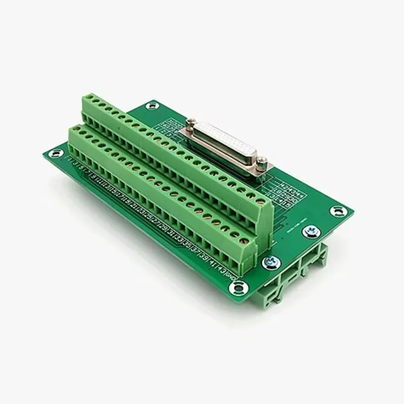 

D-SUB DB44 Female Header Breakout Board, Terminal Block, Connector.