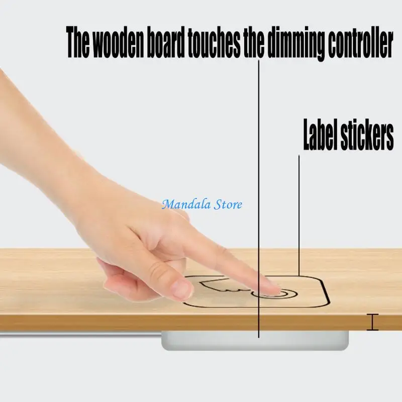U2JC Touch Sensors Switches Touch Response Light Switches LED Touch Sensing Furniture Lighting Touch Induction Switches