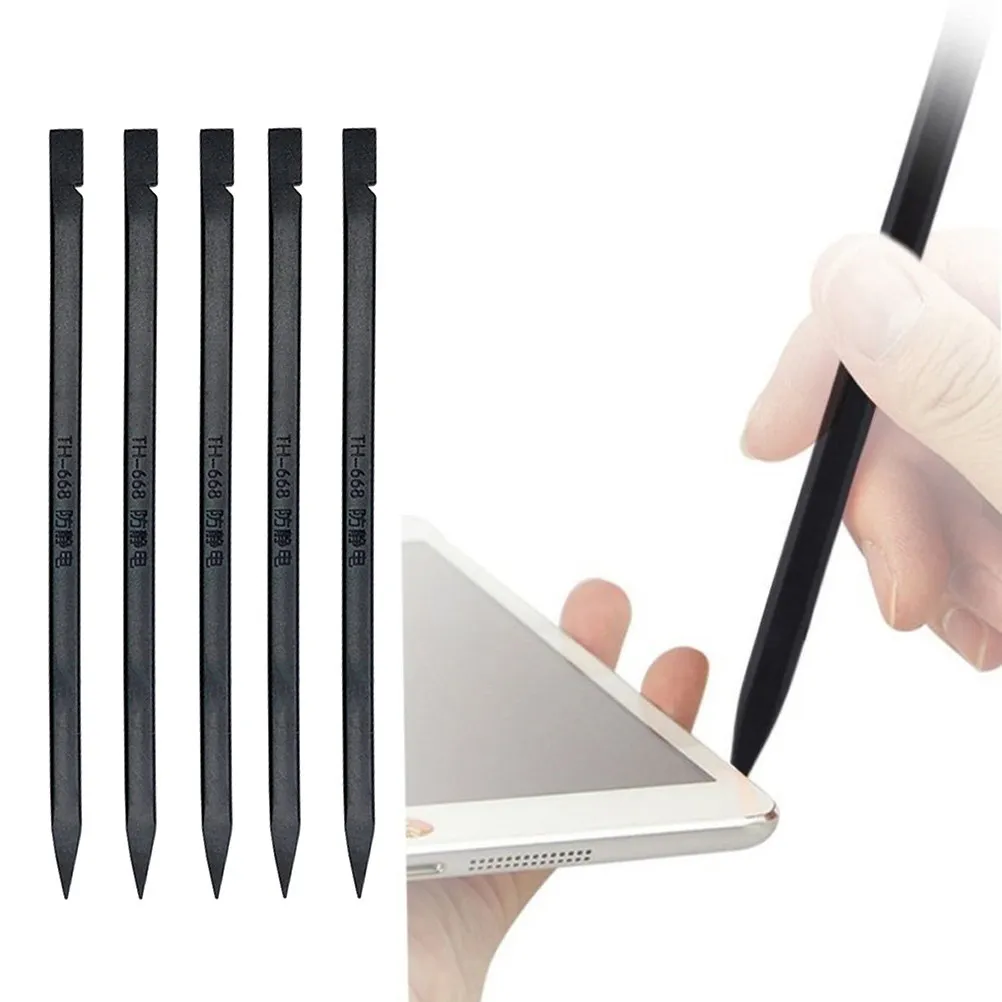 10 Pieces Anti-Static Plastic Spudger Stick Universal Opening Pry Tool Repair for Mobile Phone Tablet Laptop Home Repair Kit