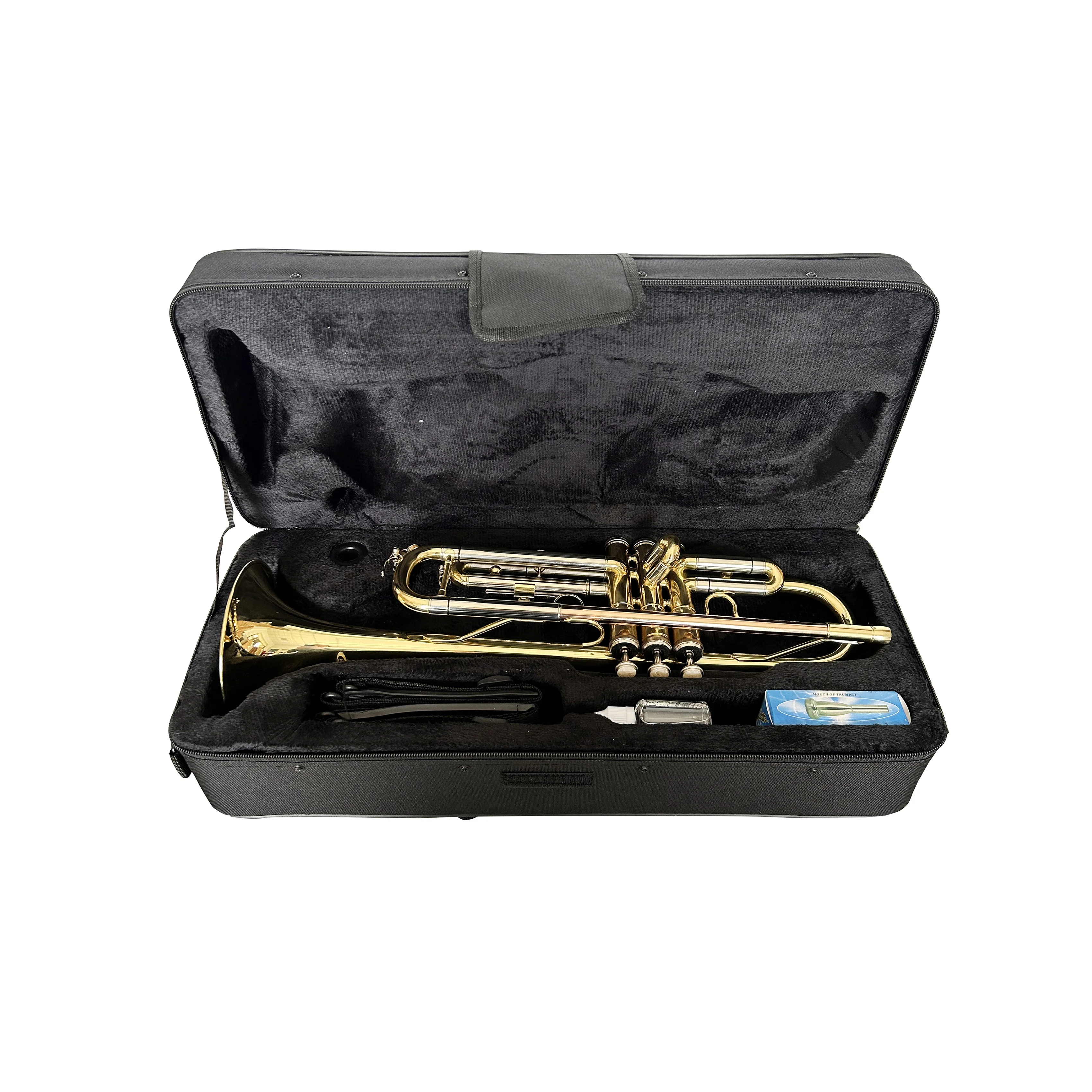 OEM Phosphorus Leadpipe Cupronickel Tuning Pipe JYTR405 Trumpet With BB Tone And High Quality Brass Instrument For Students