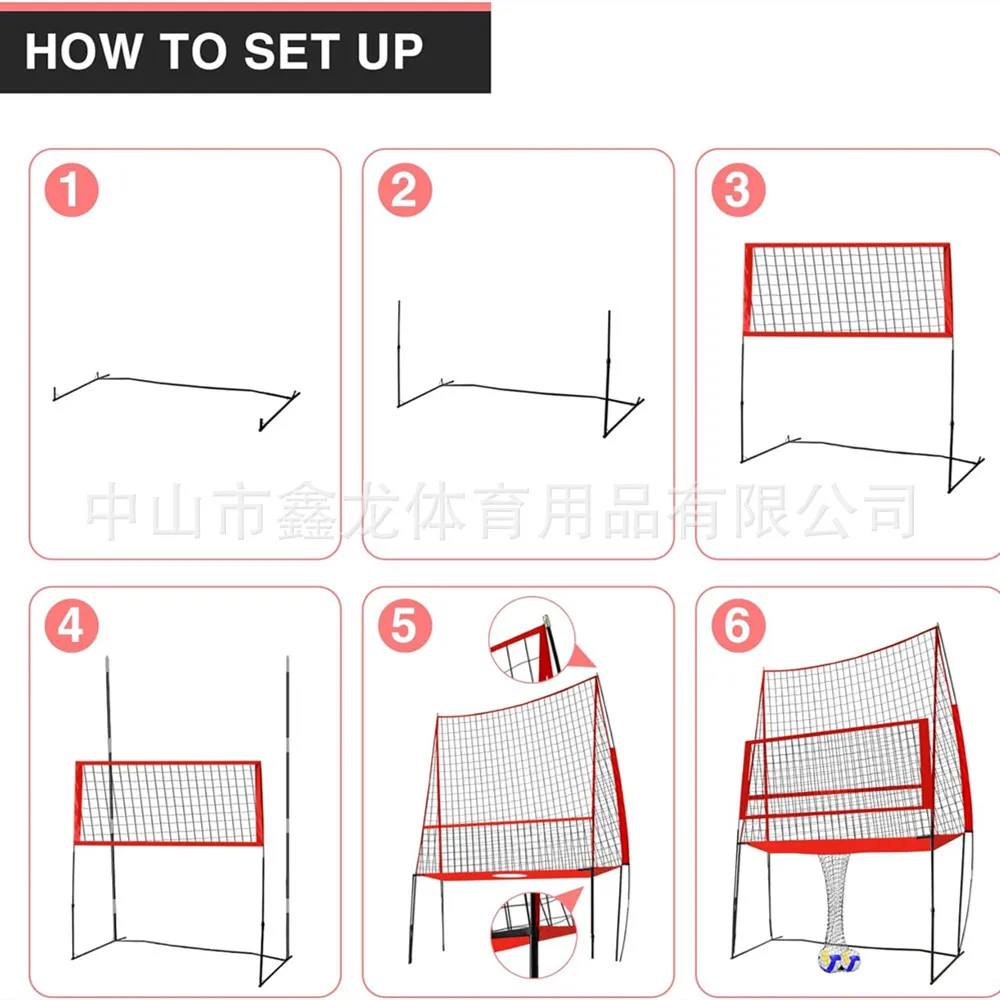 11 * 8 feet volleyball practice net, volleyball setter spike net, serve practice net, return net