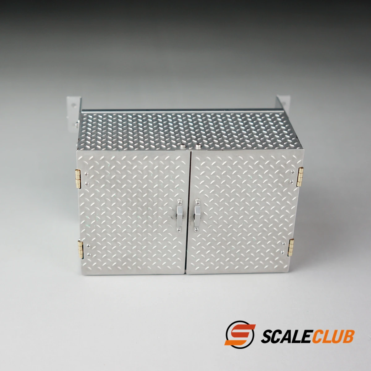 Scaleclub Model 1/14 Tractor Head Mud Ton Car With Metal Belt Anti-Skid Pattern 90mm Toolbox For Tamiya  Lesu Rc Truck