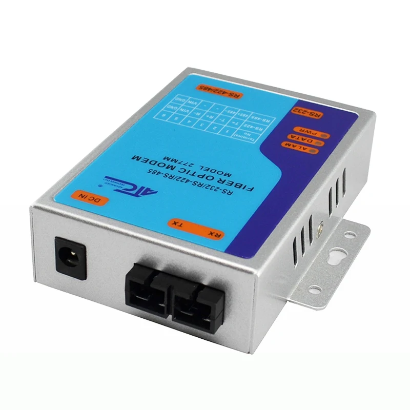 Módem de fibra óptica multimodo RS232/422/485 (ATC-277MM)