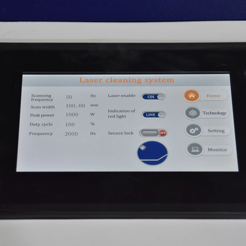 بيع المصنع مباشرة آلة تنظيف نوع الأمتعة 1000 واط 2000 واط 3000 واط عالية السرعة