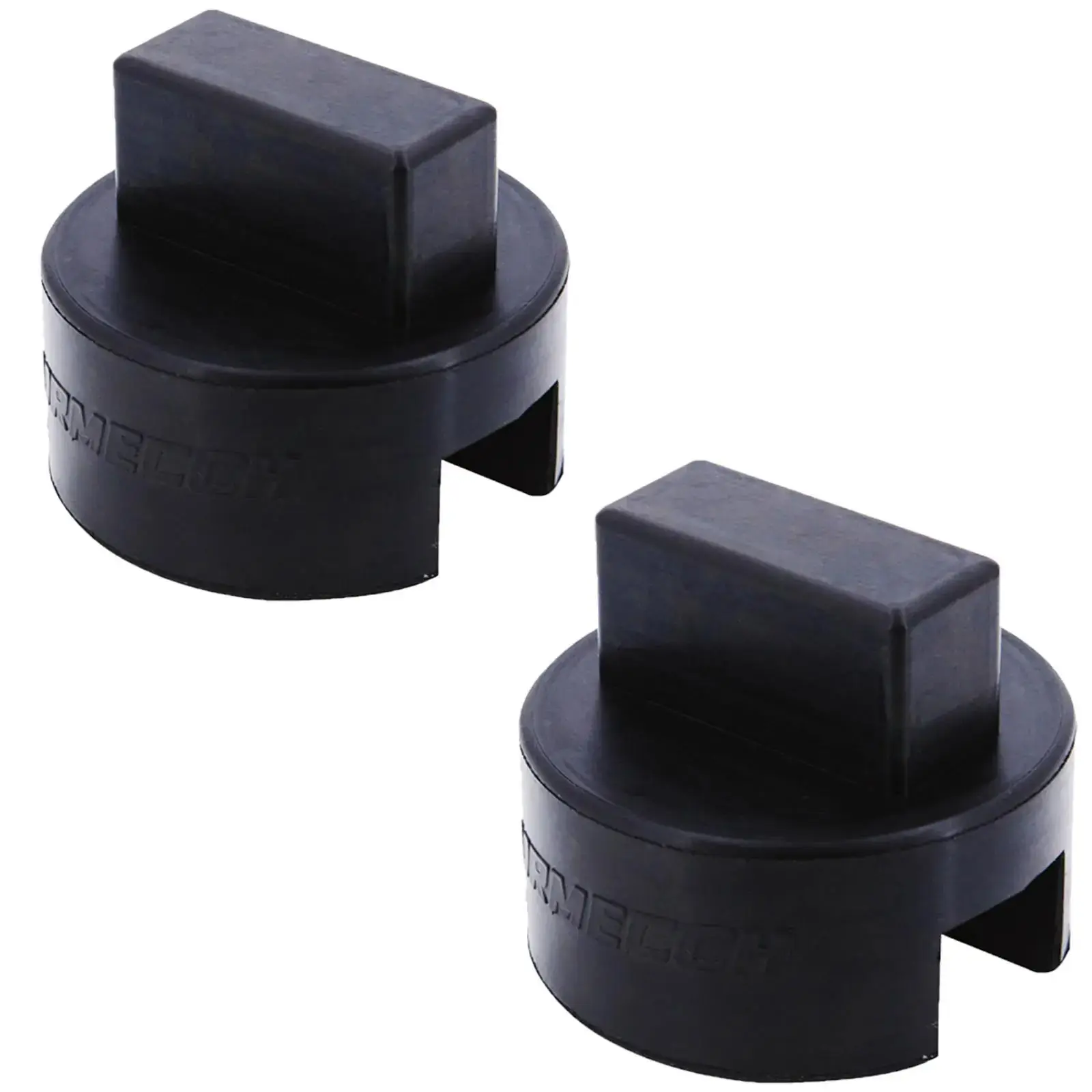 Support De Cric En Caoutchouc Noir Lot De 2 - Protection Parfaite Pour Mercedes-Benz Classe A B C E S CLA CLK GL GLE GLC M SL SLK