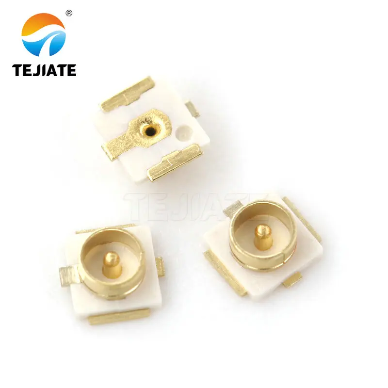 10PCS First Generation IPEX/IPX Connector U.FL-R-SMT RF Coaxial Connector Patch Antenna Base PCB Antenna Pedestal