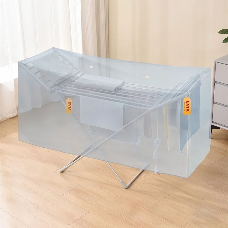 146x53x74cm Heated Airer Cover Foldable Electric Drying Clothes Rack Dustproof Cloth Cover Protector Home Accessories