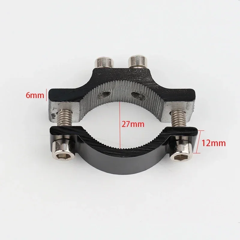 Motorcycle E-bike Headlight Spotlight Mount Fixed Clamp Bracket Clip Aluminum Silver Motorcycle Accessories Honda Dio Af18