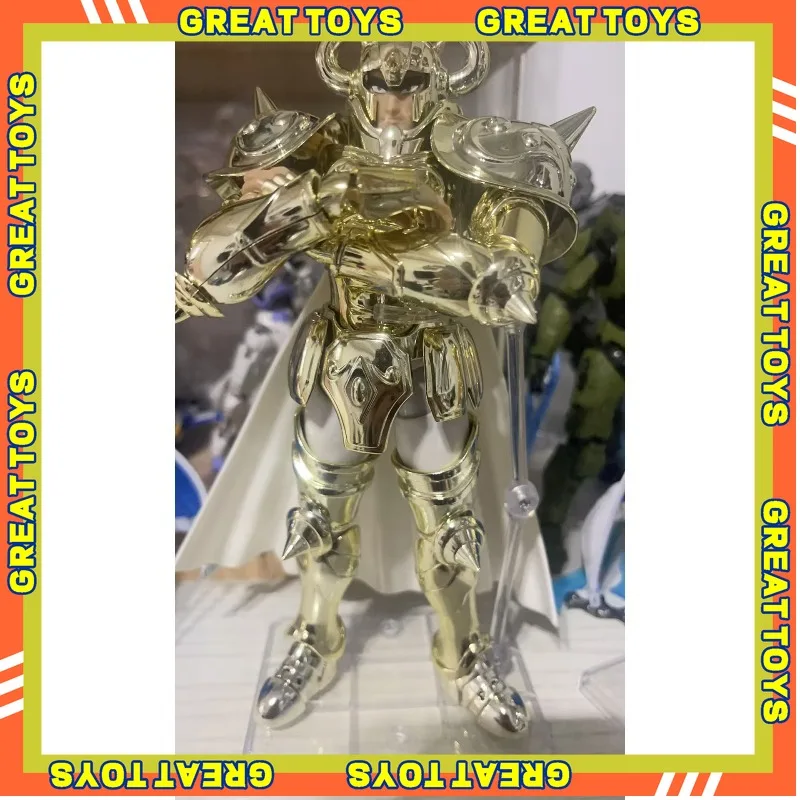 

В наличии JM.MST Saint Seiya Myth Cloth EXM/EX Taurus Aldebaran 24K/OCE/Dark/Black/Mirror Gold Knights The Zodiac Action Figure