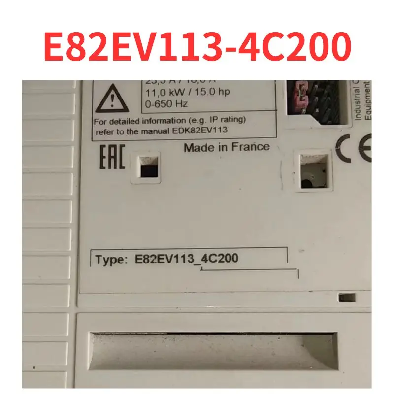 90% new   E82EV113-4C200   frequency converter    tested OK