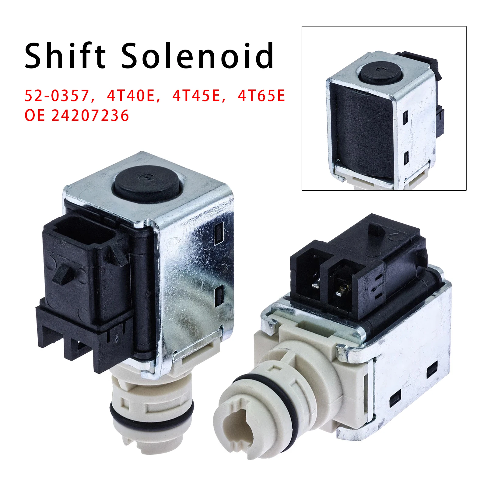 Artudatech 4T40E 4T45E 4T65E Juego de solenoides de cambio de transmisión 52-0357 (OE 24207236) D14421A 41860R 33955 42871