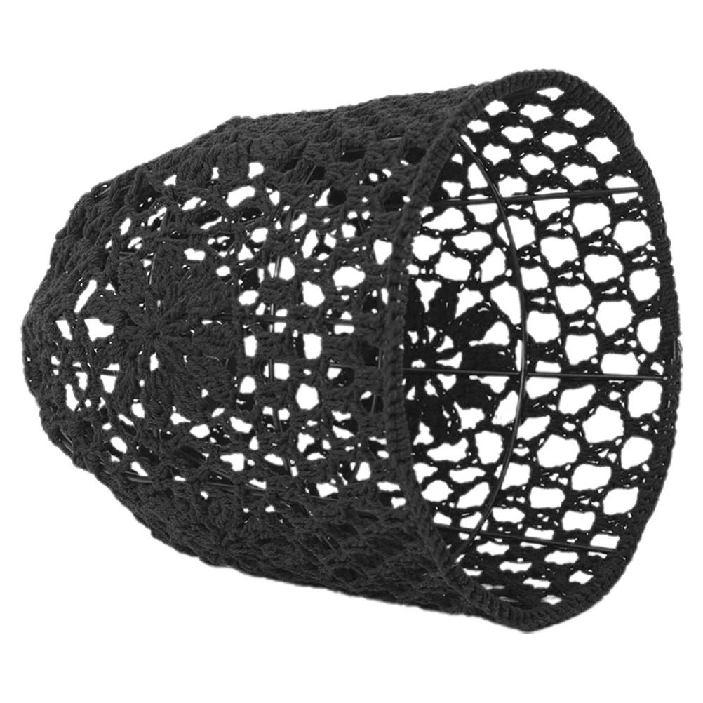 

Indoor Light Shade Hand Woven Bohemian Lampshade Black S Professional Practical Exquisite Structure Decor Lamp Shade