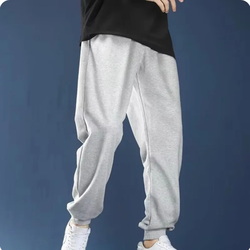 Men's Casual Sweatpants Running Sports Pants Workout Gym Jogging Long Pants Women Loose Drawstring Trousers Fashion 11 Colors