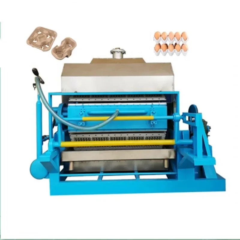 Factory Price Egg Tray Machine Mini Egg Tray Making Machine Waste Paper Eggs Box Forming Machinery/egg Tray Making Machine