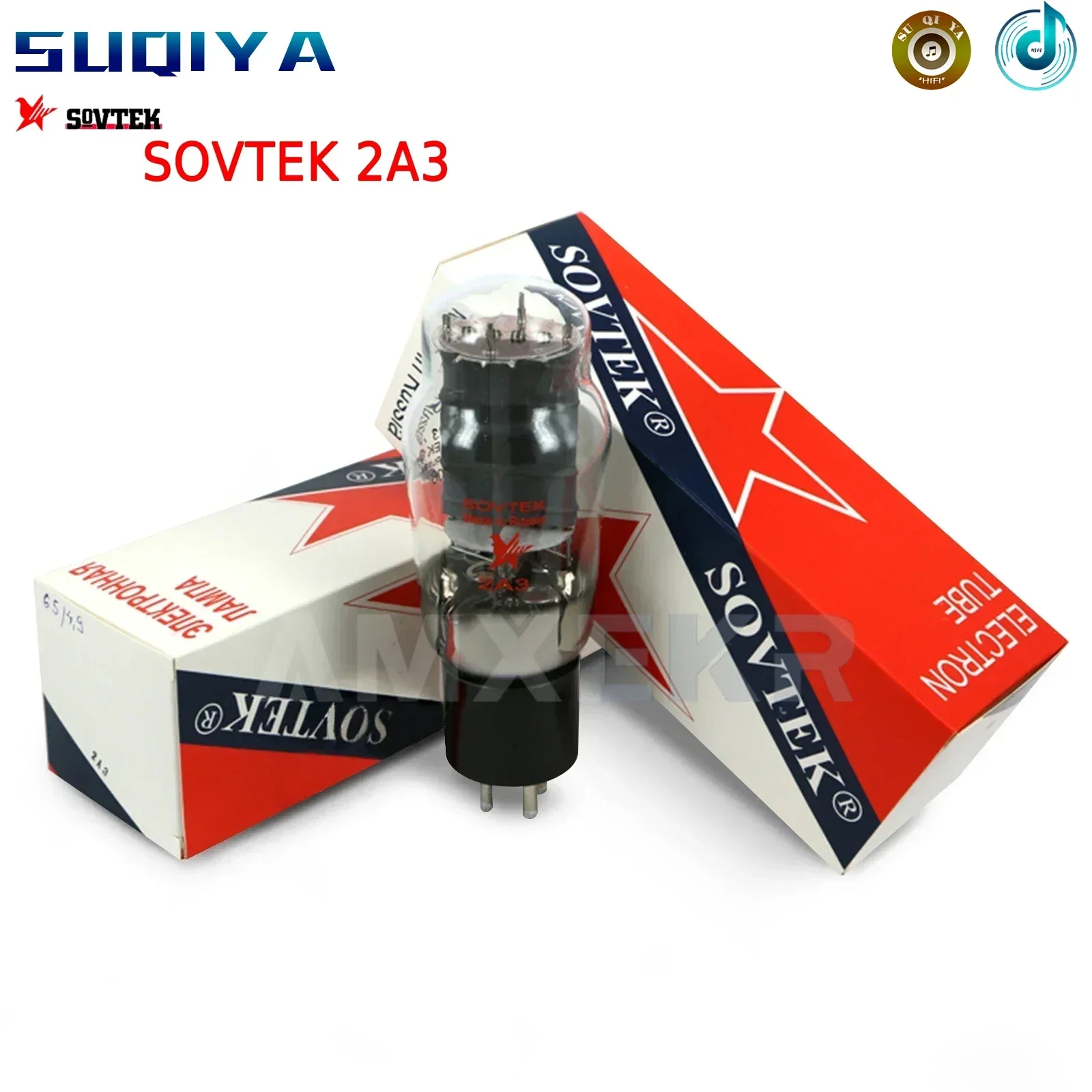 SUQIYA-SOVTEK 2A3 Замена вакуумной трубки 2A3 2A3D WE2A3 2A3C 2A3B 2A3T HIFI аудио клапан, Электронная трубка, усилитель, заводское соответствие Quad