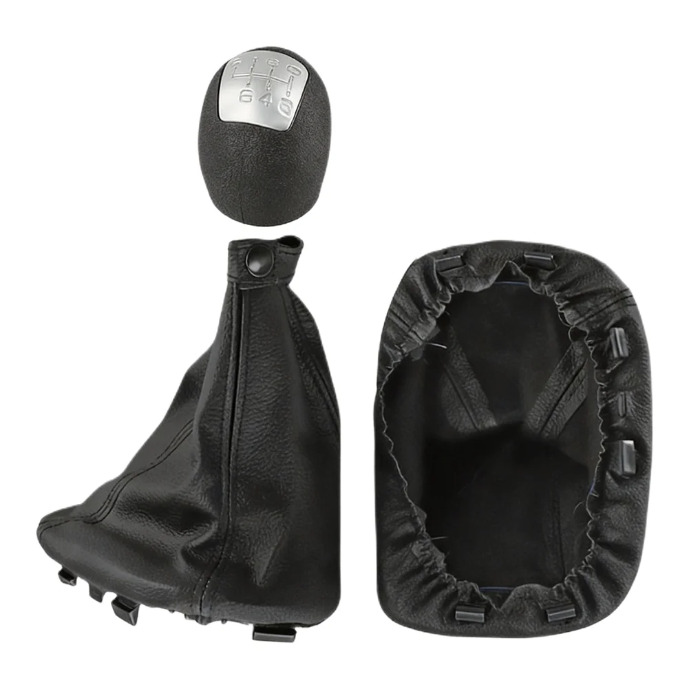 15*10*5cm Gaiter Boot Cover PU Leather Gear Boot Gear Left Hand Drive 5 6-Speed Functionality Easy Installation Modern Aesthetic