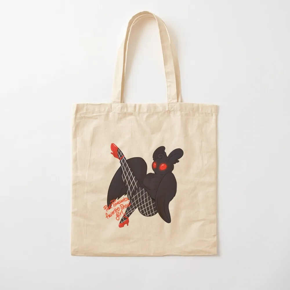 

Pin-Up Mothman Tote Bag bag for beach Handbags Customizable tote bag Canvas Tote