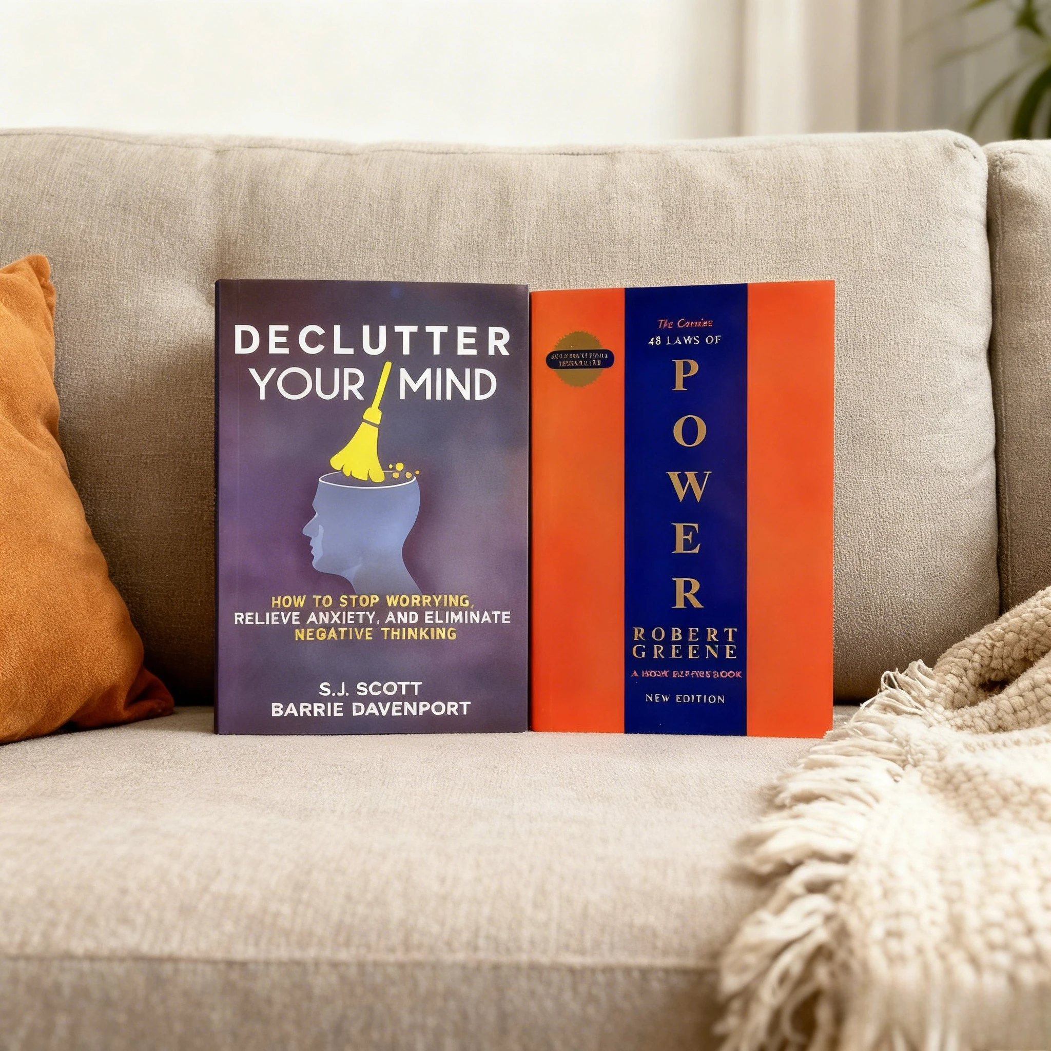 《กฎแห่งอำนาจ 48 ประการ》+《จัดระเบียบจิตใจ》 กฎสำคัญของเกมการใช้อำนาจ แก้ปัญหาความเข้าใจที่ไม่ชัดเจน จัดการชีวิต คริสต์มาส