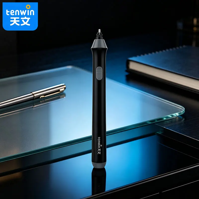 Tenwin Rechargeable electric eraser round anti - fall shell pupils at home classroom painting correction mistakes