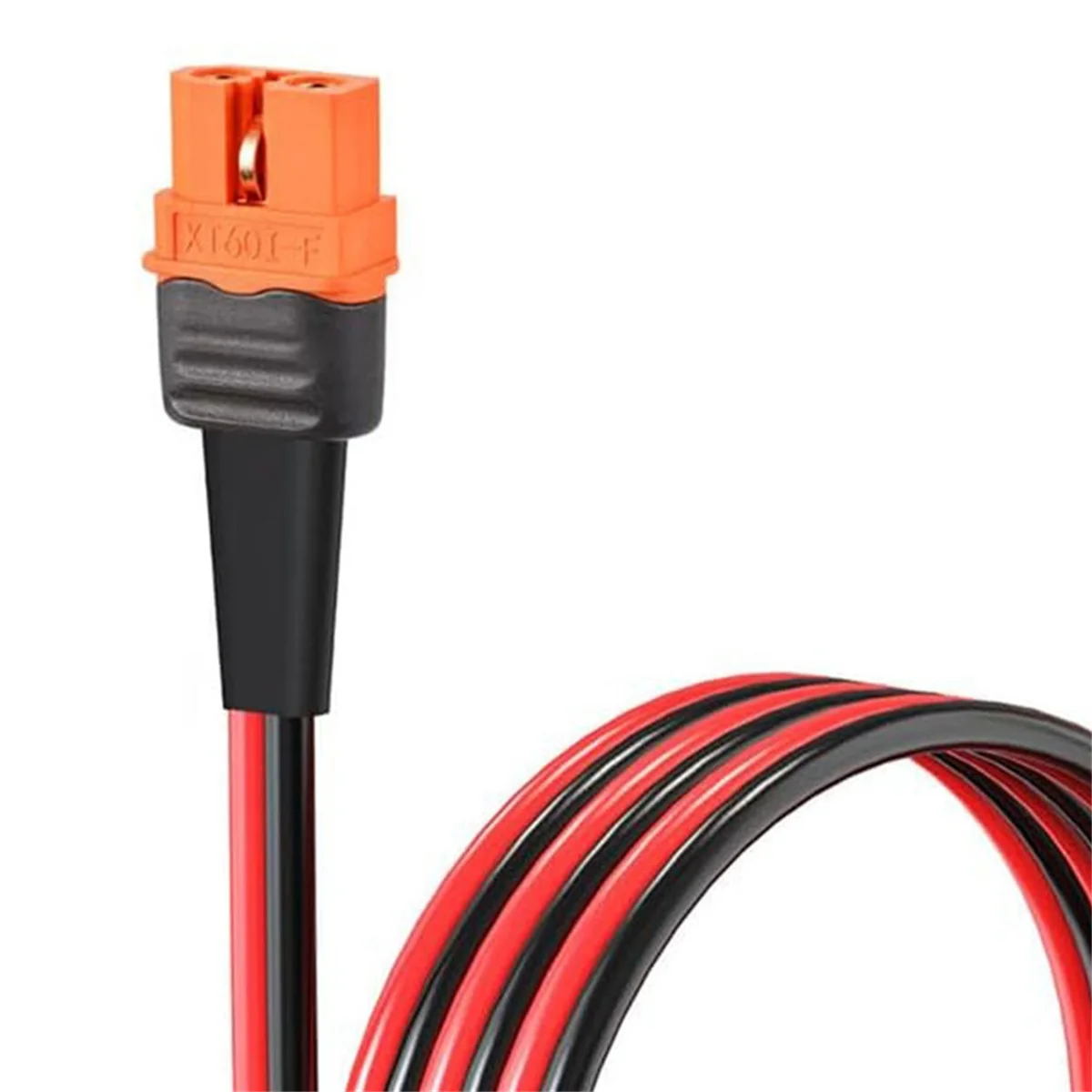 12awg xt60i fêmea para conector de anel o com fio estanhado, para estação de energia solar portátil de bateria rc e painel solar ssq