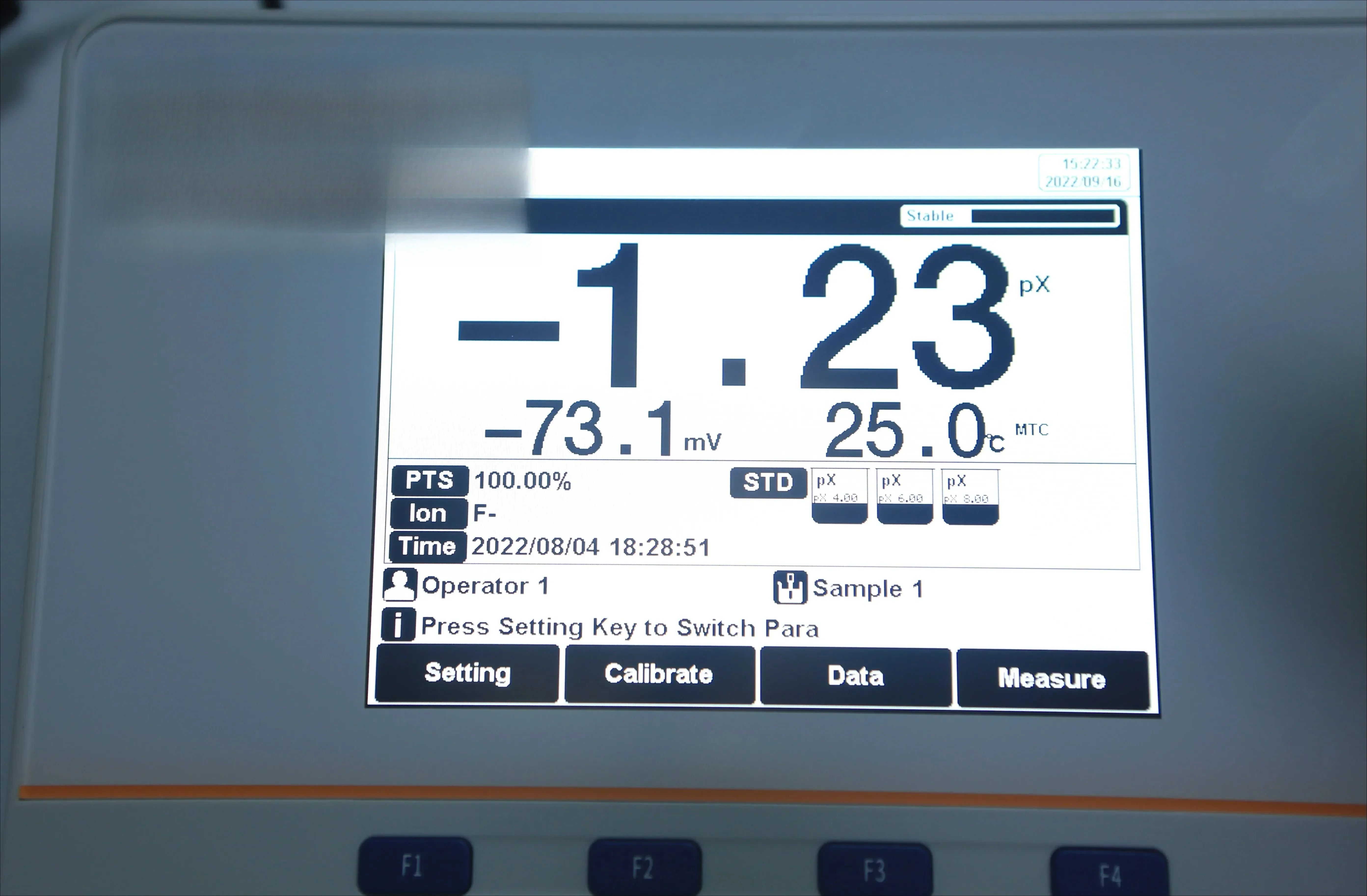 Digital LCD pH Iron Meter I300F PH/ISE/Temp.(mV/pX) Benchtop Multiparameter Water Quality Lab Water Testing Instruments Tester