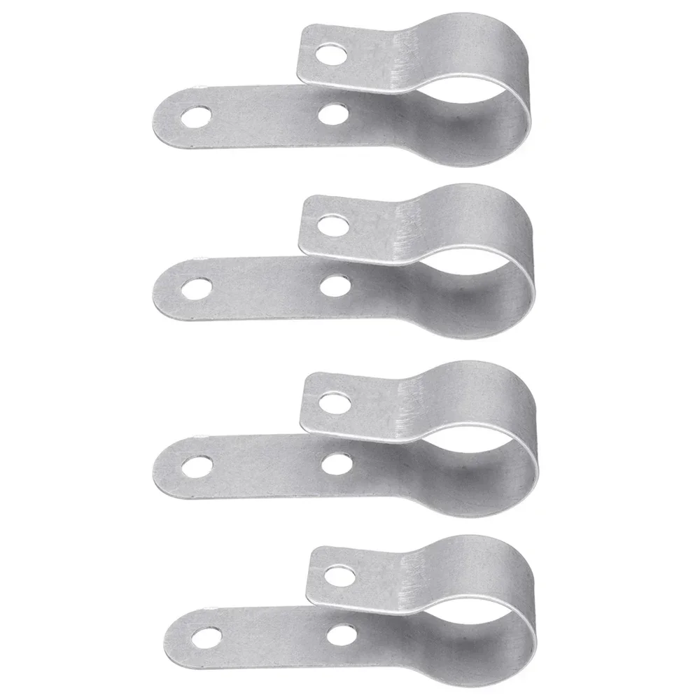 

P Clip Easy Installation Stainless Steel P Clips for 24mm 28mm Air Diesel Parking Heater Exhaust Pipe (2/4pcs)