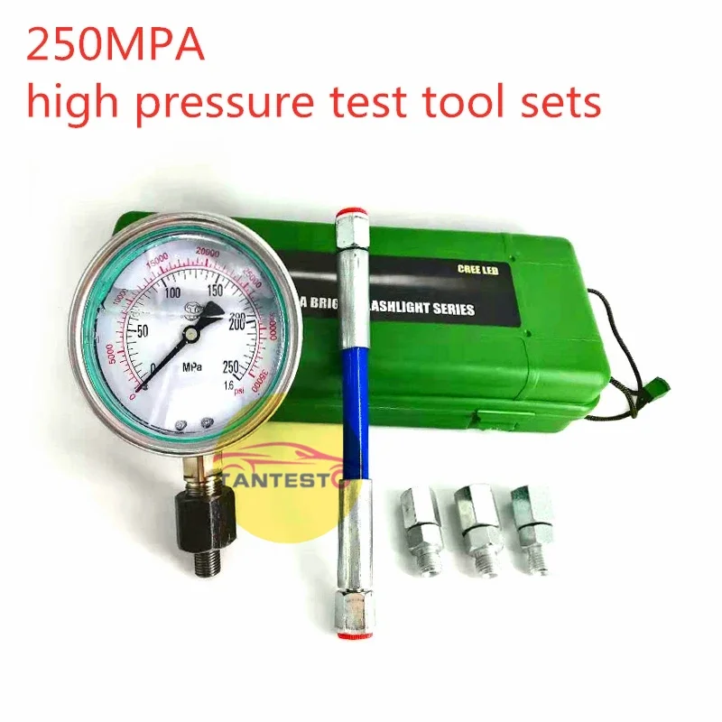 250MPA High Pressure Common Rail Tube Plunger Pressre Test Tool Sets