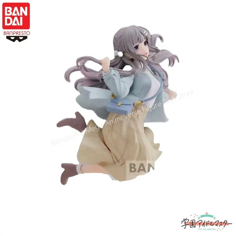 In Stock Original Bandai Banpresto The Idolmster Yukoku Kiriko Action Figure Doll Brand New Boxed Animation Peripherals Garage