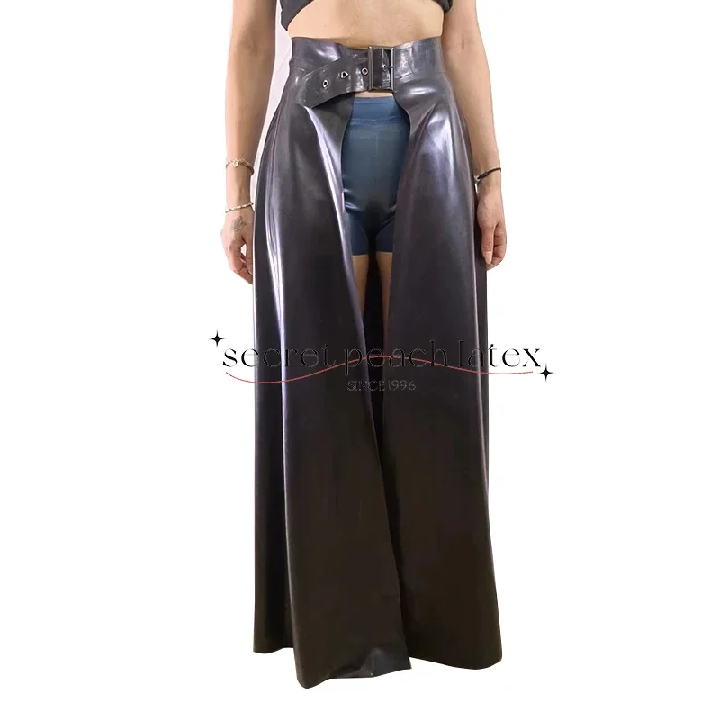 Cosplay Latex Petticoat Skirt Cloak 0.4MM Rubber Suit  Customizable colors and sizes