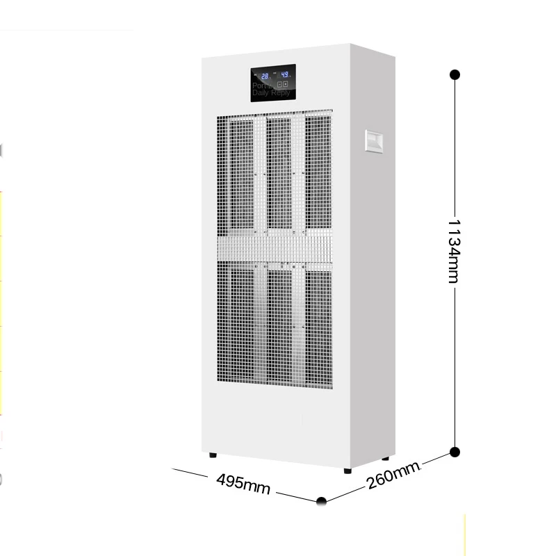 380V Air Heater Large Area Whole House Electric Heater Commercial Industrial High-power Energy-saving Air Heater