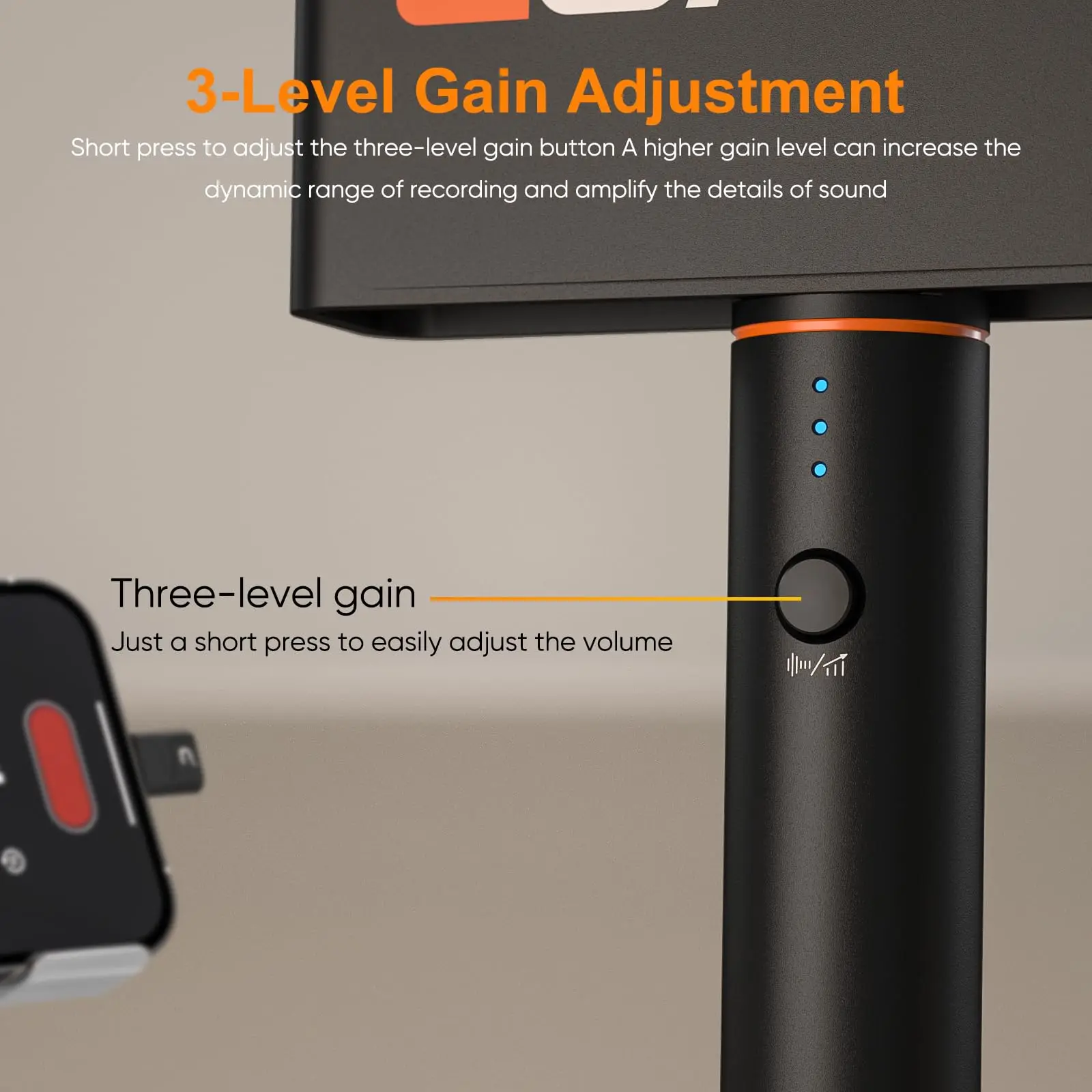 Comica Audio Revo S كوميكا الصوت ريفو S لاسلكي كارديويد مكثف ميكروفون مراسل للهواتف الذكية فون الروبوت أجهزة الكمبيوتر المحمولة مقابلات الخالق