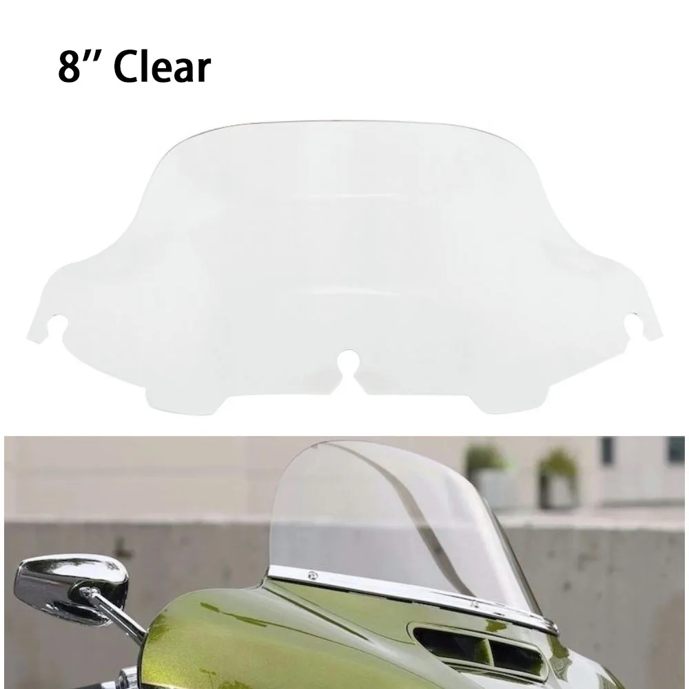 

8 ''аксессуары для мотоциклов, дефлектор ветрового стекла для Harley Touring Street Glide Electra Glide Classic FLHX FLHTC 1996-2013