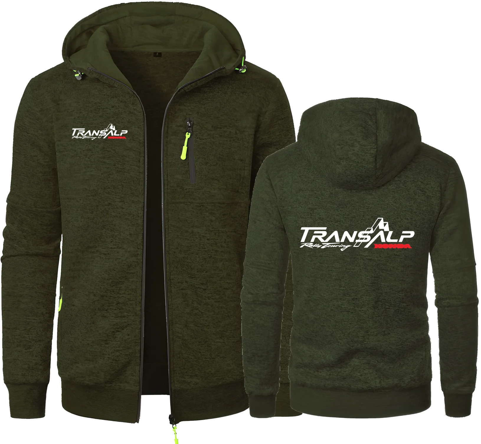 Transalp Style 650 XL700V Motor Pria Berkerudung Jacquard F1 Hondaes Kaus Pakaian Luar Pria Hoodies Hoodie Pria Kaus