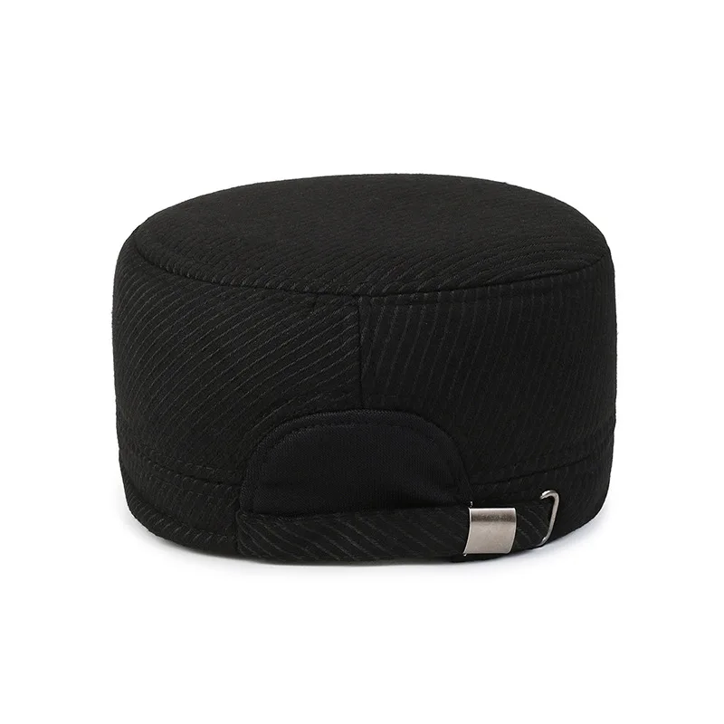 Chapeau pio en Laine et Titane pour Homme, Protection des Oreilles, Chaud, Résistant au Froid, en Coton Épais, pour l'Extérieur, Nouvelle Collection