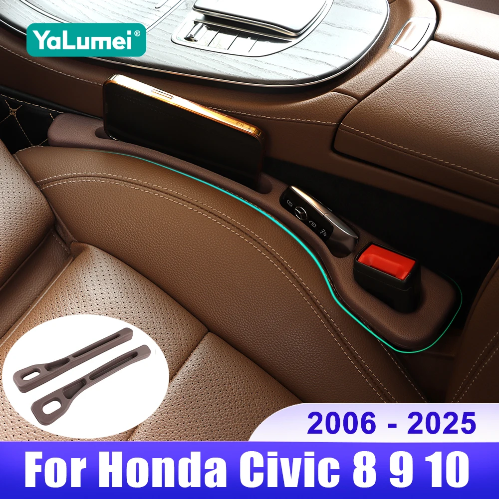 For Honda Civic 8 9 10 2006 2007 2008 2009 2010 2011 - 2018 2019 2020 2021 2021 2023 2024 2025 Car Seat Gap Filler Accessories