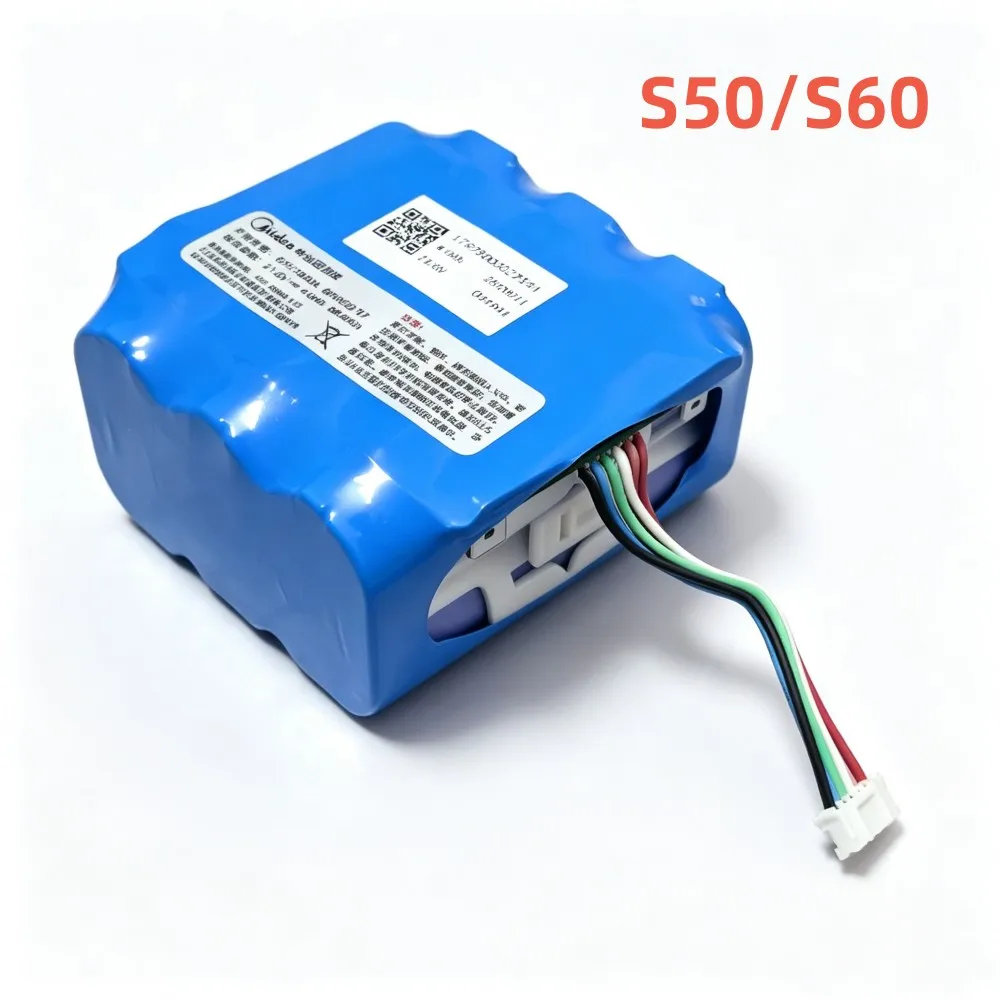 100%Original 4Ah 21.6V for Midea BP21640A S50 Honor S60 PRO Honor S60 Ultra Floor Scrubber Battery