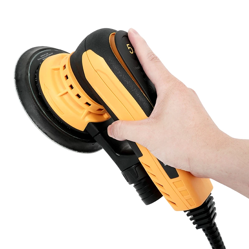 150 mm Electric Random Orbital Sander Palm Sander with Sanding Machine for Wood Car Sanding