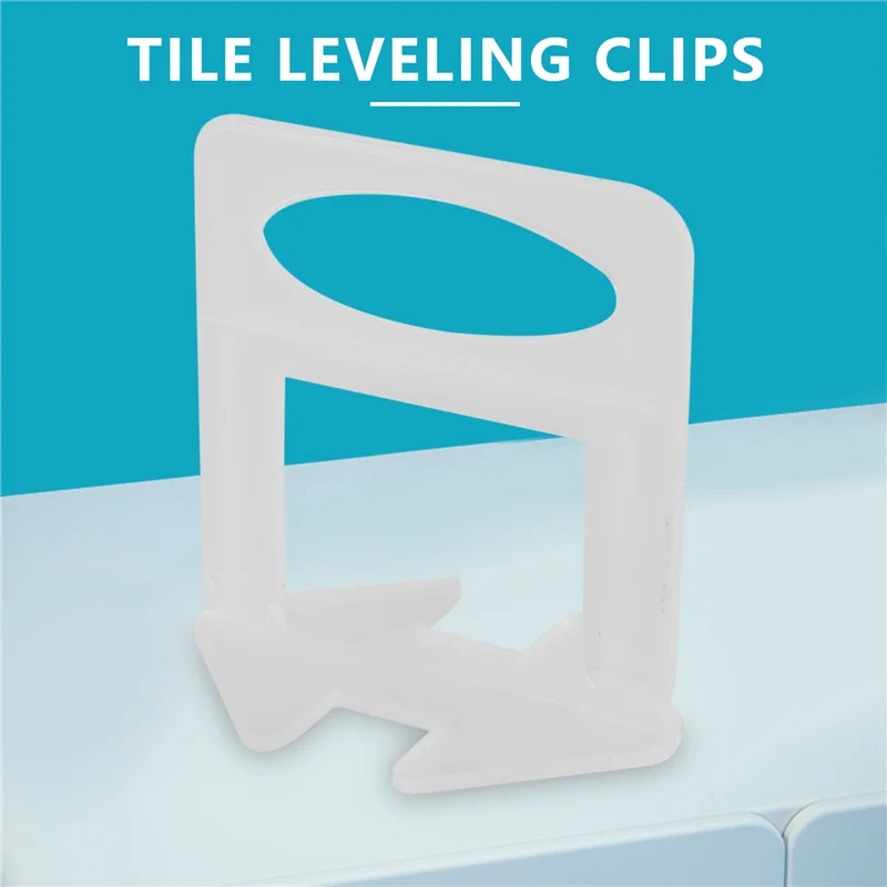 Tile Leveling System Clips 2Mm -400 Pcs DIY Tiles Leveler Spacers for Professional Ceramic Tile and Stone Installation