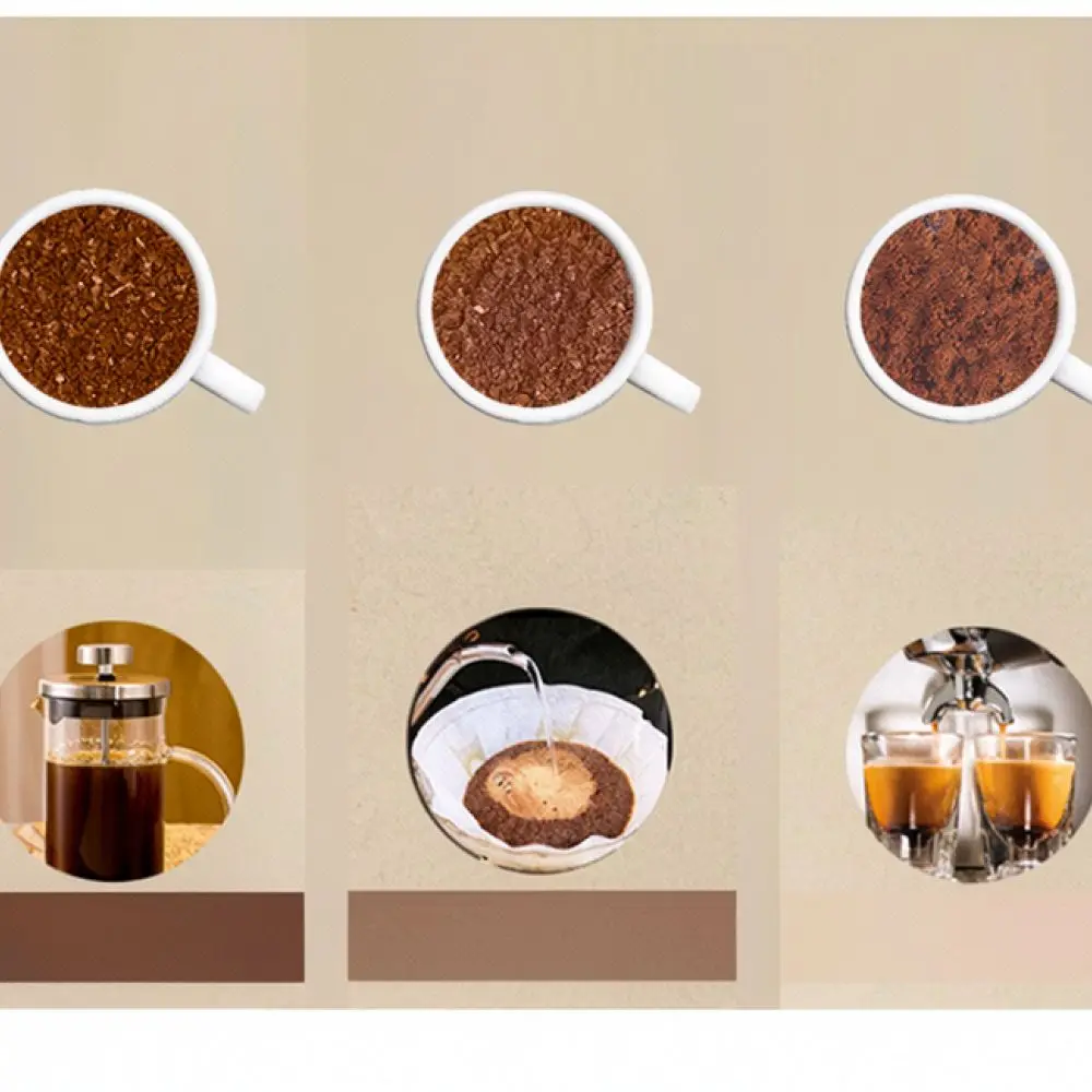 Hand Operated Coffee Grinder Compact Manual Burr Mill For Kitchen Travel Camping Home Brewing Coffee Bean Grinder