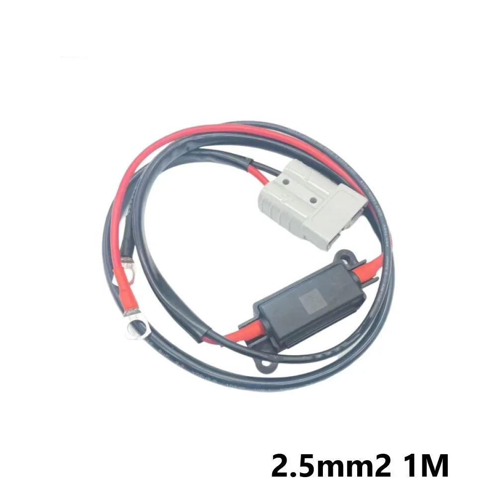 1pc 50A Connector Battery Quick Connect/Disconnect Connector Cable Kit With 40A Fuse High Conductivity Terminals